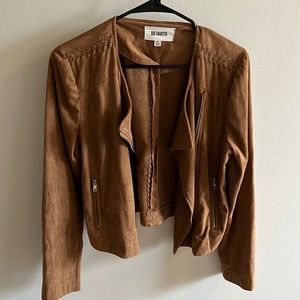 Suede jacket - lightly work
